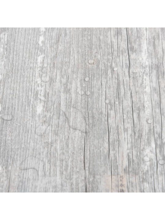 Samolepicí podlahové desky 20 ks PVC 1,86 m² šedé