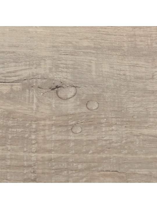 Samolepicí podlahové desky 20 ks PVC 1,86 m² taupe