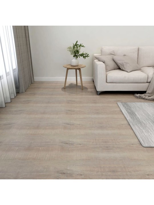 Samolepicí podlahové desky 20 ks PVC 1,86 m² taupe