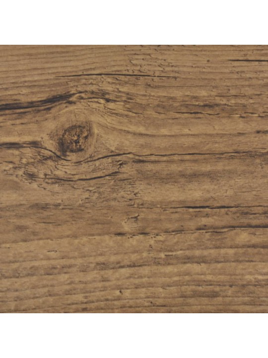 Samolepicí podlahová krytina PVC 5,21 m² 2 mm ořechově hnědá
