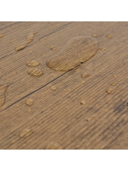 Samolepicí podlahová krytina PVC 5,21 m² 2 mm ořechově hnědá