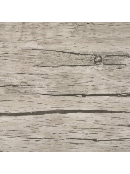 Samolepicí podlahová krytina PVC 5,21 m² 2 mm dub bělený