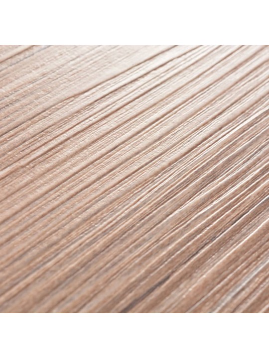 Samolepicí podlahová krytina PVC 5,21 m² 2 mm dub hnědý