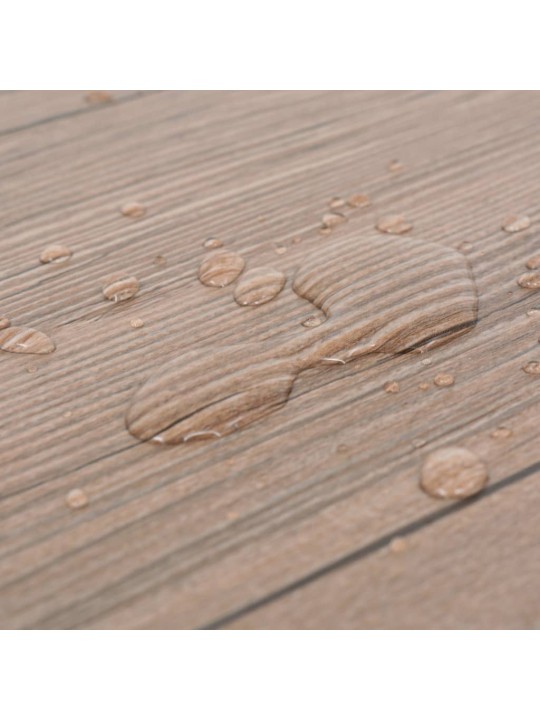 Samolepicí podlahová krytina PVC 5,21 m² 2 mm dub hnědý