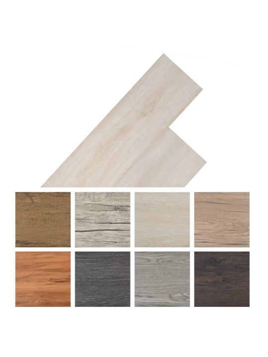 Samolepicí podlahová krytina PVC 5,21 m² 2 mm dub hnědý