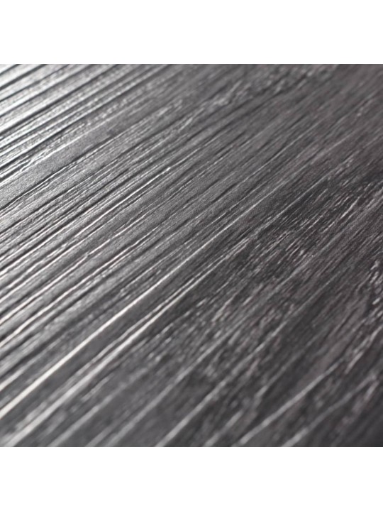Samolepící podlahová krytina PVC 5,21 m² 2 mm černá a bílá