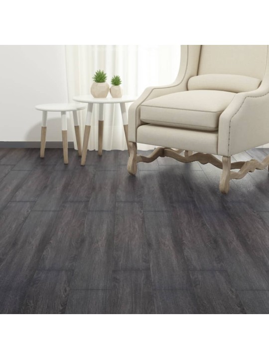 Samolepící podlahová krytina PVC 5,21 m² 2 mm černá a bílá