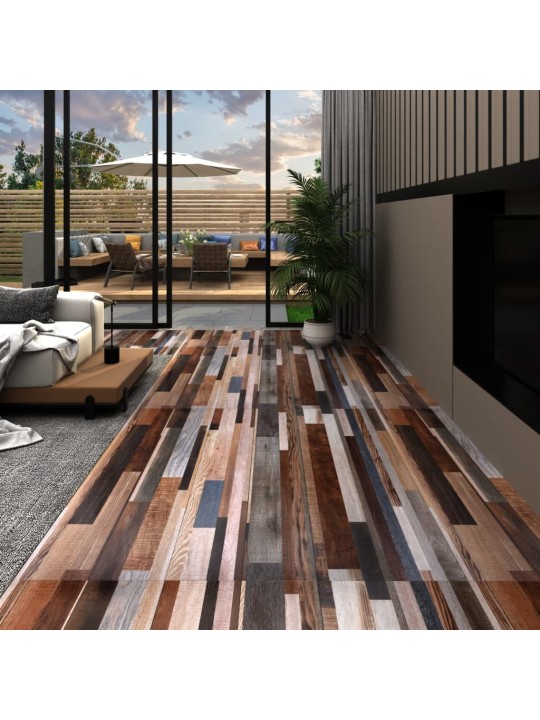 Samolepící podlahová krytina PVC 5,21 m² 2 mm vícebarevné