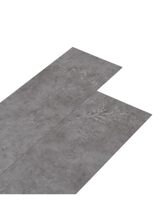 Samolepicí podlahová krytina PVC 5,21 m² 2 mm betonově šedá