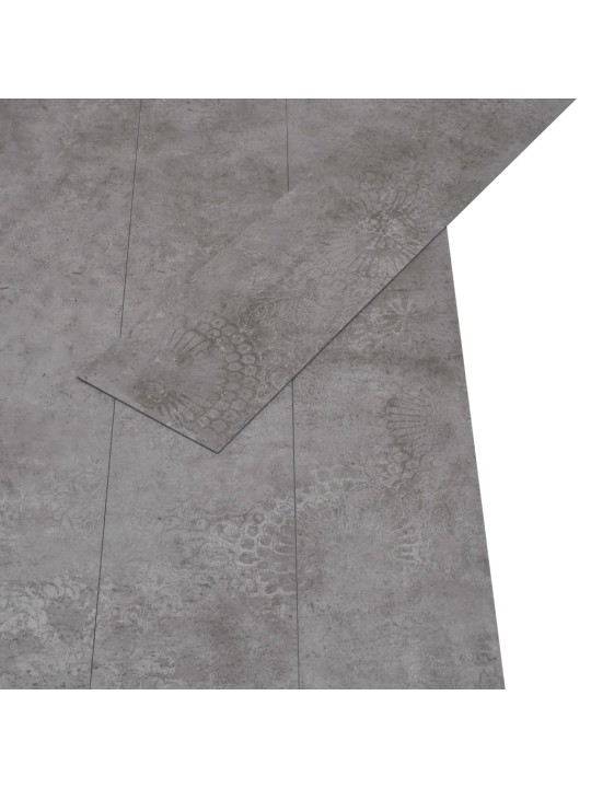 Samolepicí podlahová krytina PVC 5,21 m² 2 mm betonově šedá