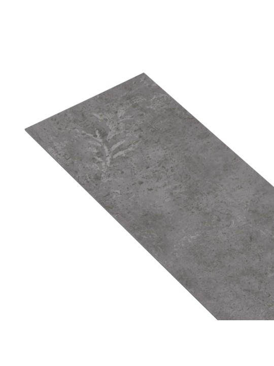 Samolepicí podlahová krytina PVC 5,21 m² 2 mm betonově šedá