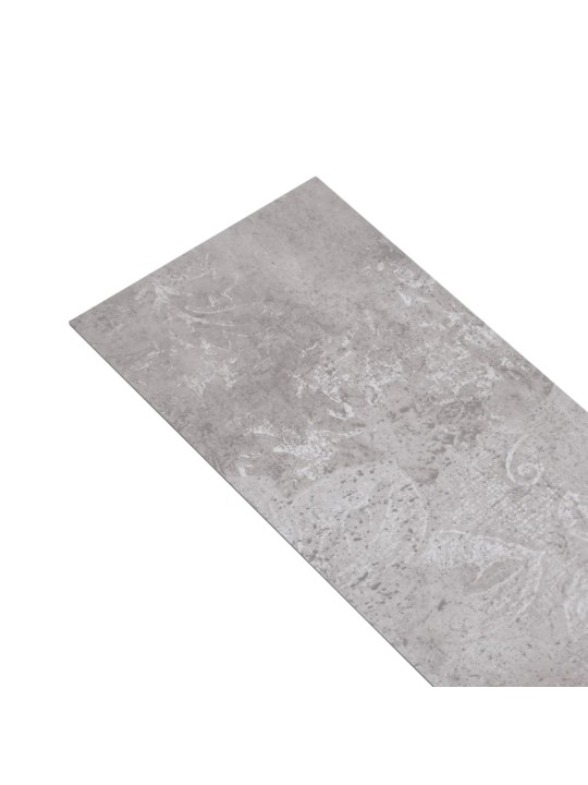 Samolepicí podlahová krytina PVC 5,21 m² 2 mm zemitě šedá