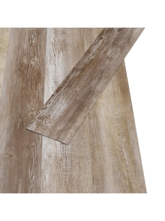Samolepicí podlahová krytina PVC 5,21 m² 2 mm bělené dřevo