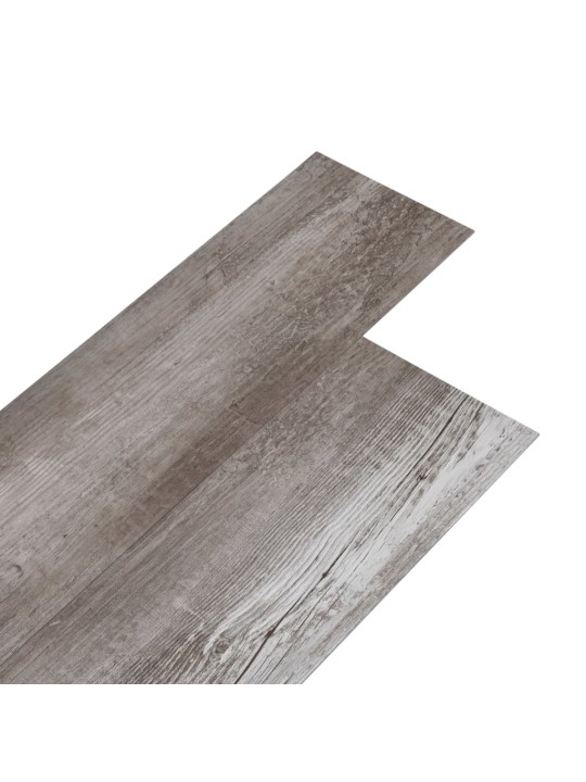 Samolepicí podlahová krytina pvc 5,21 m² 2 mm matné hnědé dřevo