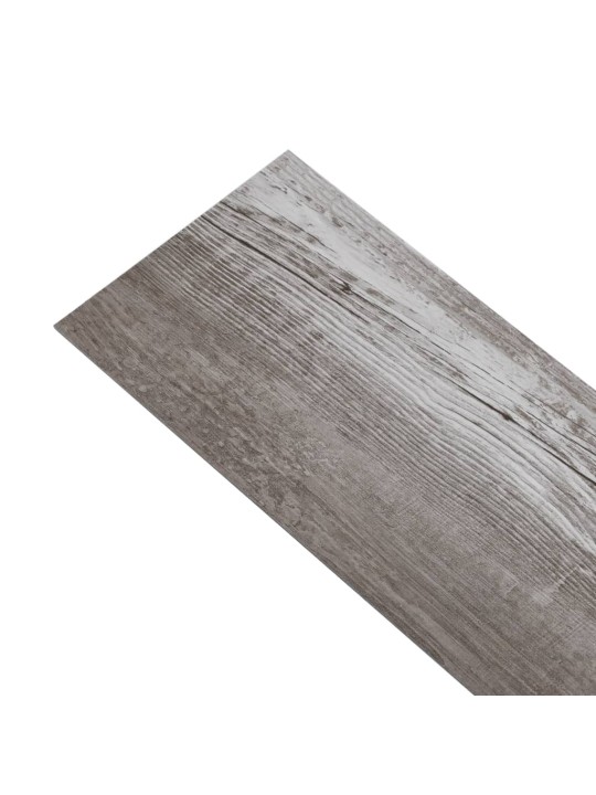 Samolepicí podlahová krytina pvc 5,21 m² 2 mm matné hnědé dřevo