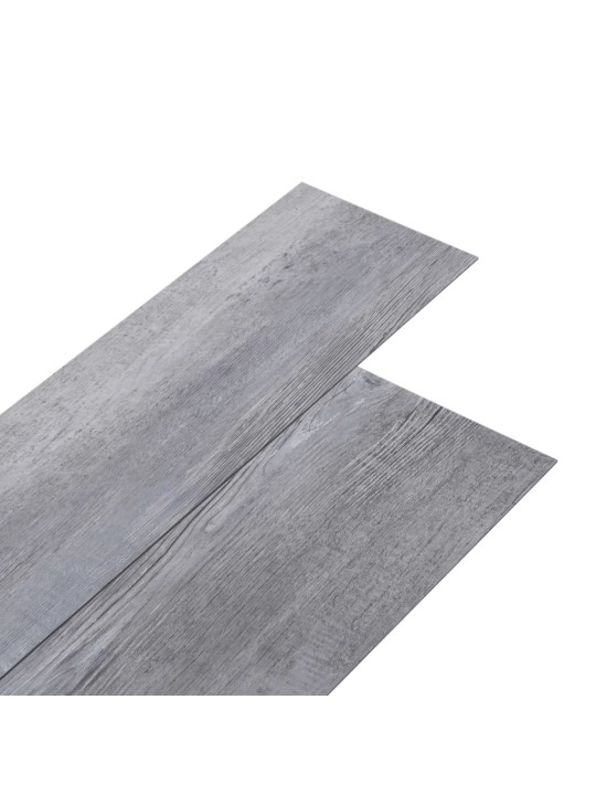 Samolepicí podlahová krytina PVC 5,21 m² 2 mm matné šedé dřevo