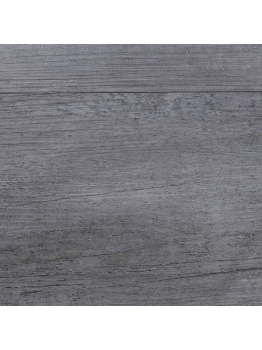 Samolepicí podlahová krytina PVC 5,21 m² 2 mm matné šedé dřevo