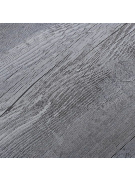 Samolepicí podlahová krytina PVC 5,21 m² 2 mm matné šedé dřevo