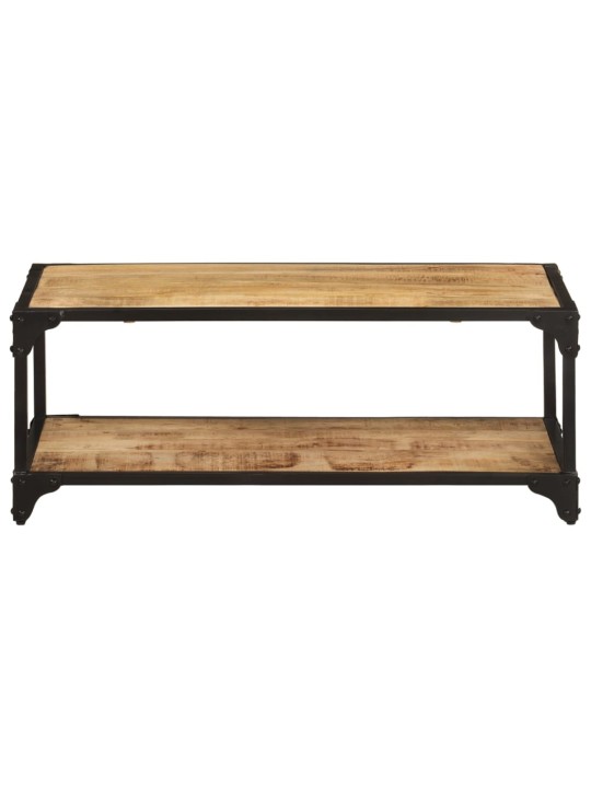 Konferenční stolek 90 x 45 x 35 cm masivní hrubý mangovník