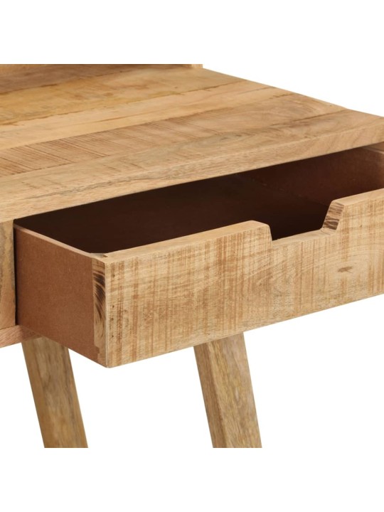 Psací stůl 100 x 45 x 90 cm masivní hrubé mangovníkové dřevo