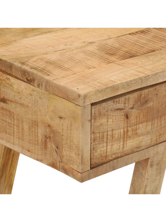 Psací stůl 100 x 45 x 90 cm masivní hrubé mangovníkové dřevo