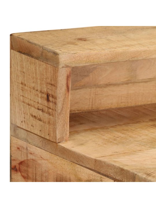Psací stůl 100 x 45 x 90 cm masivní hrubé mangovníkové dřevo
