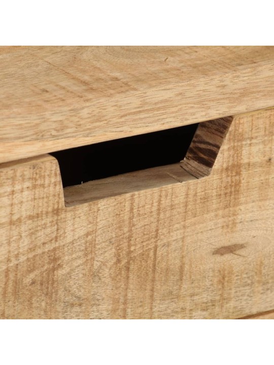 Psací stůl 100 x 45 x 90 cm masivní hrubé mangovníkové dřevo
