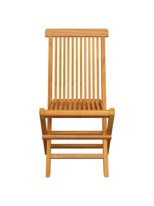 Zahradní židle s krémově bílými poduškami 8 ks masivní teak
