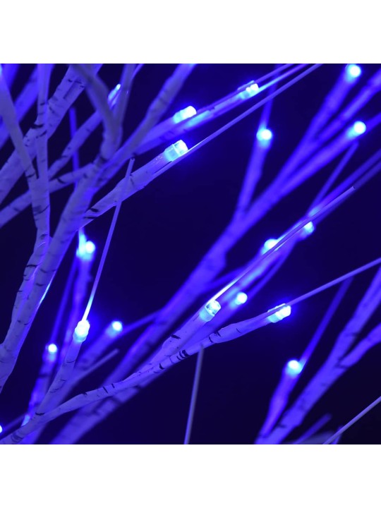 Vánoční stromek 200 modrých LED 2,2 m vrba dovnitř i ven