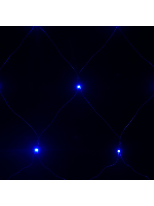 Vánoční světelná síť modrá 4 x 4 m 544 LED vnitřní i venkovní