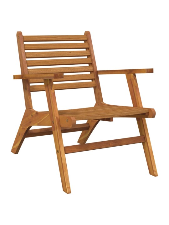 3dílný bistro set masivní akáciové dřevo