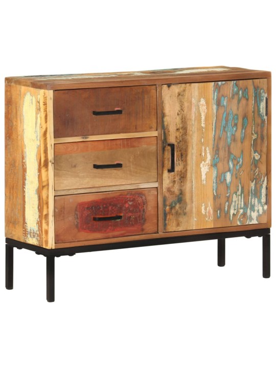 Příborník 88 x 30 x 73 cm masivní recyklované dřevo