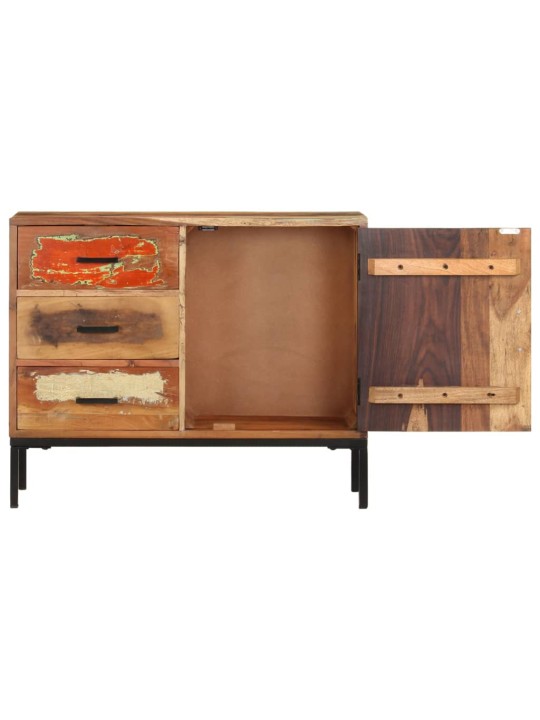 Příborník 88 x 30 x 73 cm masivní recyklované dřevo