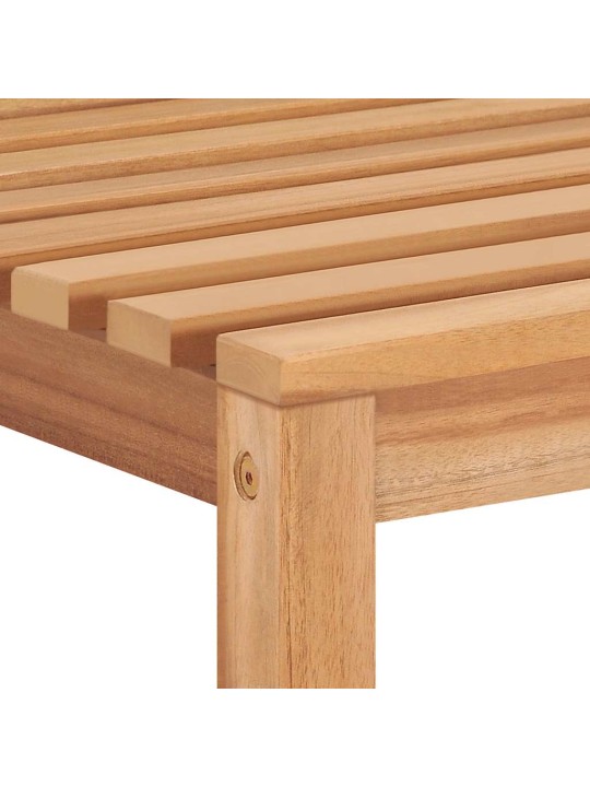 Zahradní židle s poduškami 4 ks masivní teak