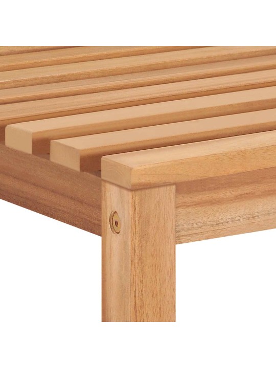 Zahradní židle s poduškami 8 ks masivní teak