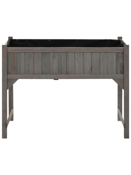 Vyvýšený záhon s pařeništěm 110 x 54 x 120 cm masivní jedle