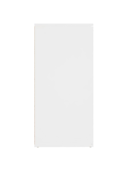 Příborník bílý 160 x 36 x 75 cm kompozitní dřevo