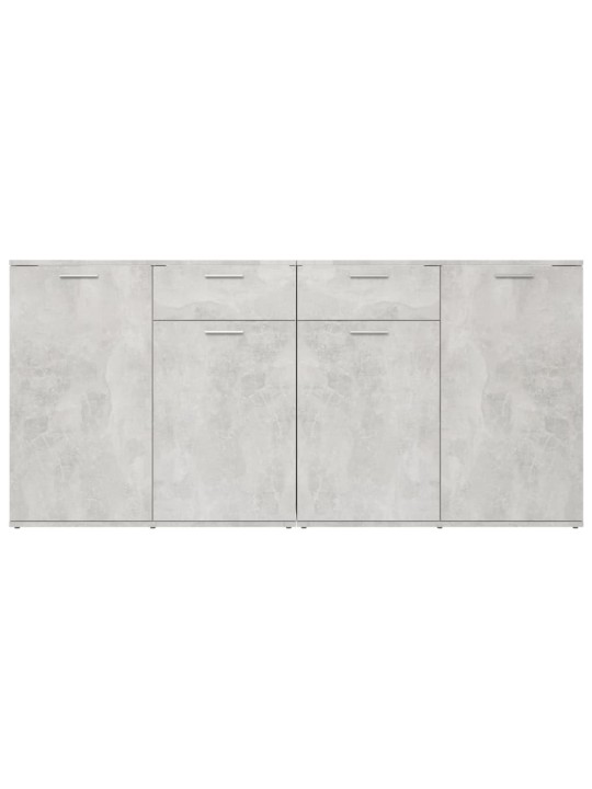 Příborník betonově šedý 160 x 36 x 75 cm kompozitní dřevo