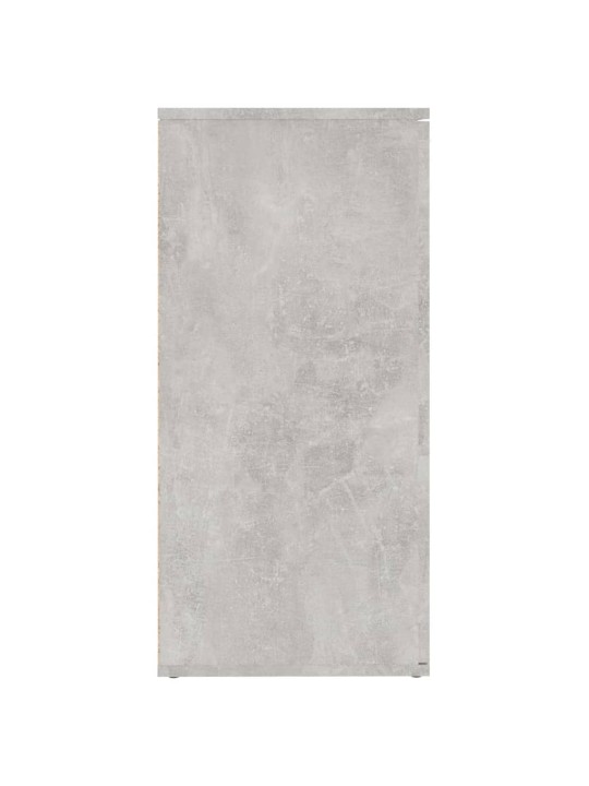 Příborník betonově šedý 160 x 36 x 75 cm kompozitní dřevo