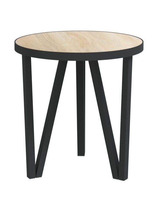 Čajový stolek dub sonoma Ø 35 cm MDF