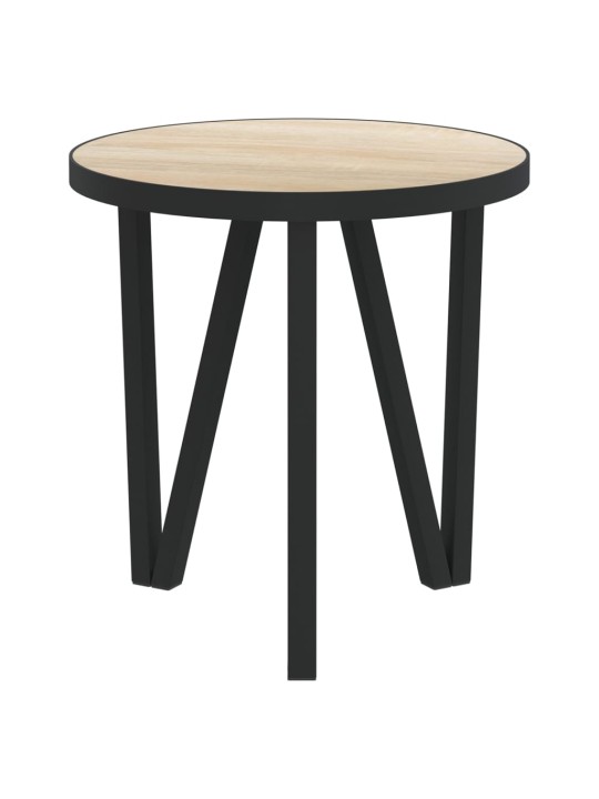 Čajový stolek dub sonoma Ø 35 cm MDF