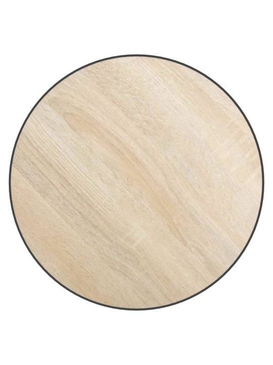 Čajový stolek dub sonoma Ø 35 cm MDF