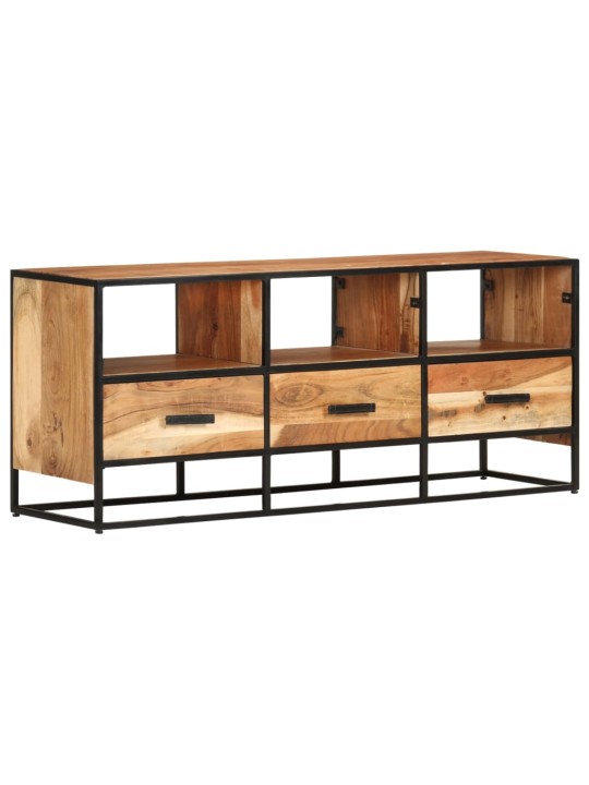 TV stolek 110 x 30 x 45 cm masivní akáciové dřevo