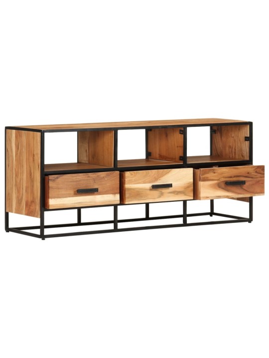 TV stolek 110 x 30 x 45 cm masivní akáciové dřevo