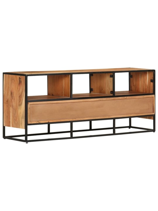 TV stolek 110 x 30 x 45 cm masivní akáciové dřevo