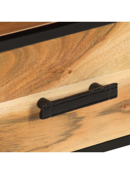 TV stolek 110 x 30 x 45 cm masivní akáciové dřevo