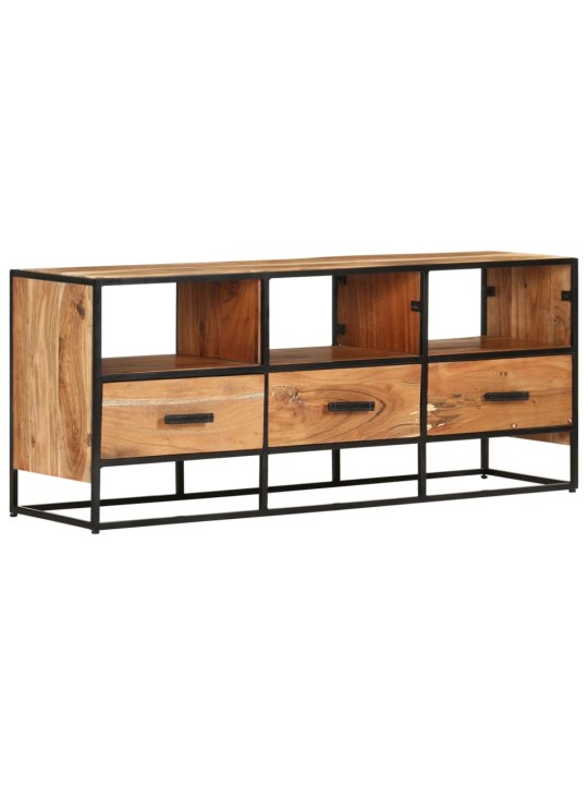 TV stolek 110 x 30 x 45 cm masivní akáciové dřevo