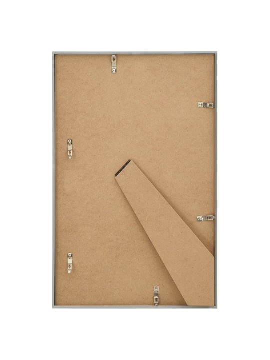 Fotorámečky koláž 5 ks na stůl stříbrné 13x18 cm MDF