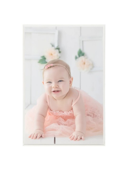 Fotorámečky koláž 5 ks na stůl stříbrné 21x29,7 cm MDF
