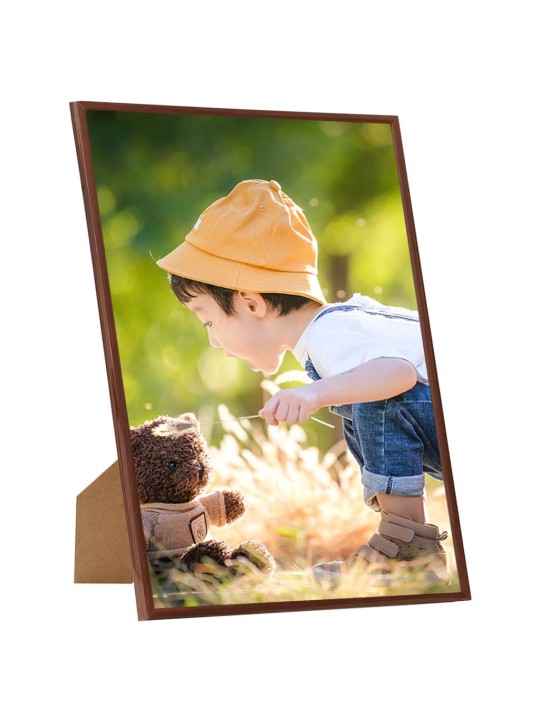 Fotorámečky koláž 3 ks na zeď nebo stůl bronzové 70 x 90 cm MDF